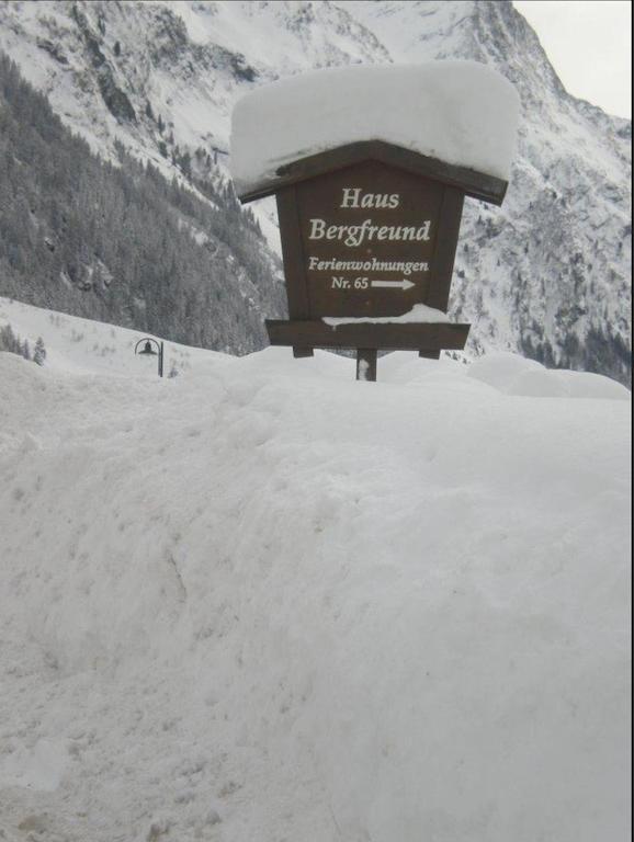 Haus Bergfreund Apartment Sankt Leonhard im Pitztal Exterior photo